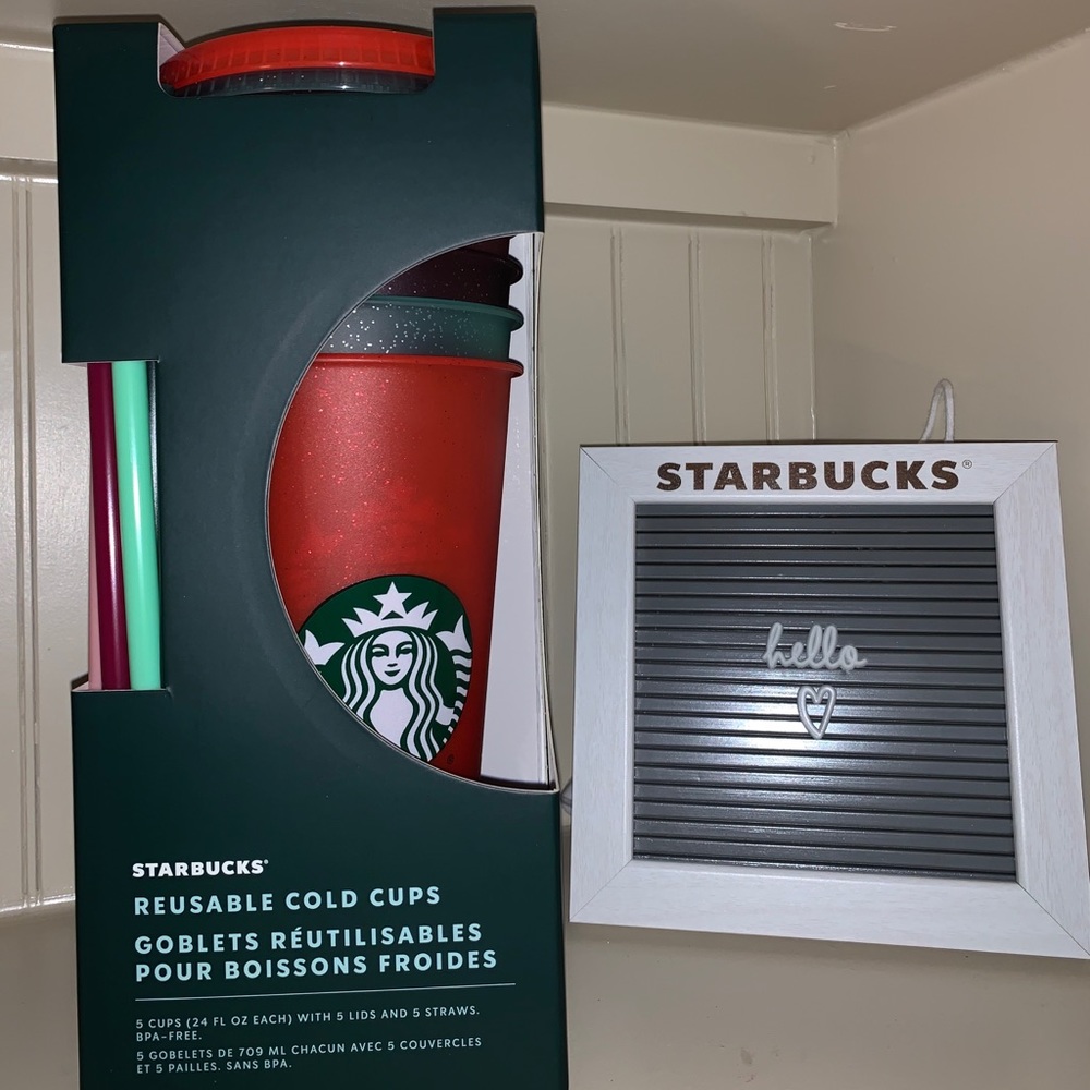 2020 Starbucks Glitter Cold Cups
